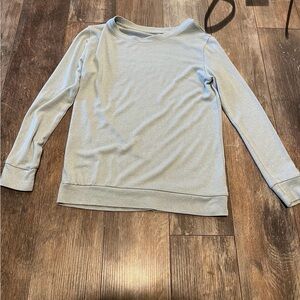 Light Blue Long Sleeve Top